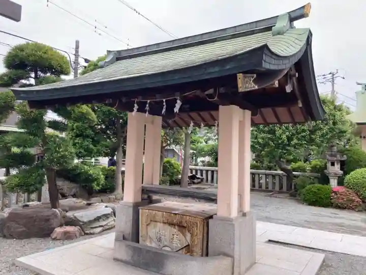 嚴島神社の手水舎