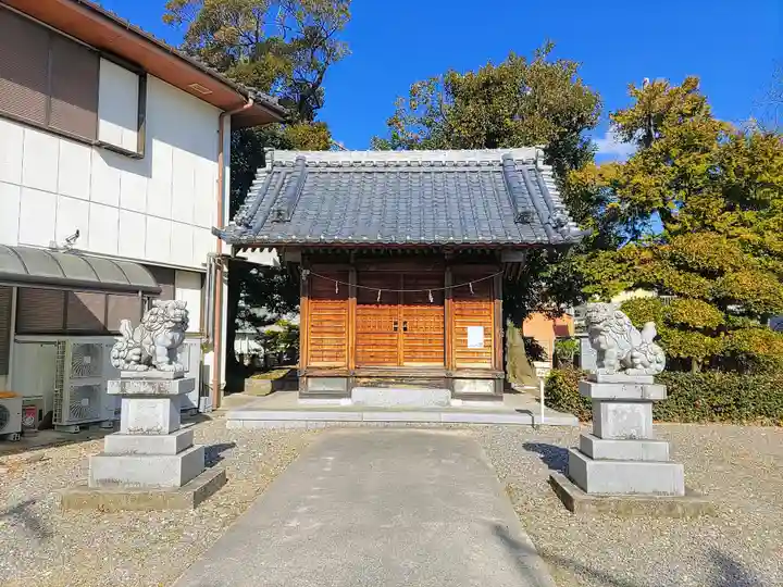 秋葉神社の本殿・本堂