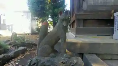 亀久保神明神社の狛犬