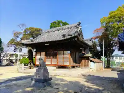 矢田神社の本殿・本堂