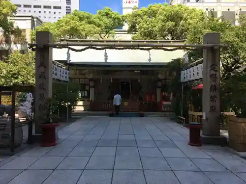 露天神社（お初天神）の鳥居