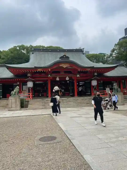 生田神社の本殿・本堂