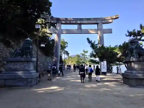 厳島神社の鳥居