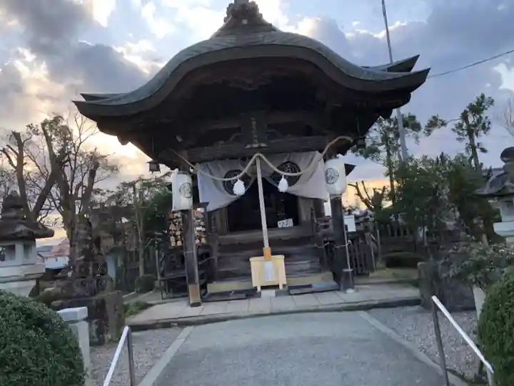 小田井縣神社の本殿・本堂