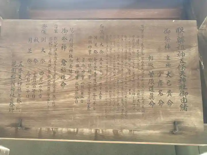 五條天神社の歴史