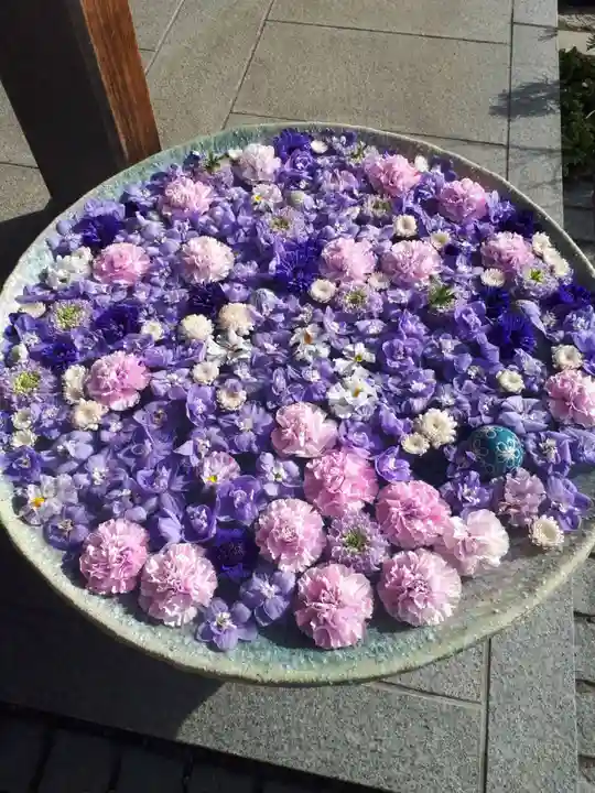 行田八幡神社の手水舎