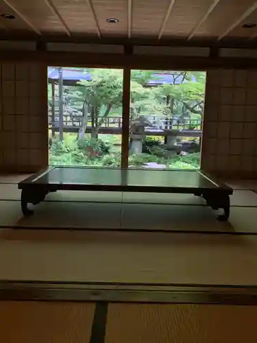 恵林寺の庭園