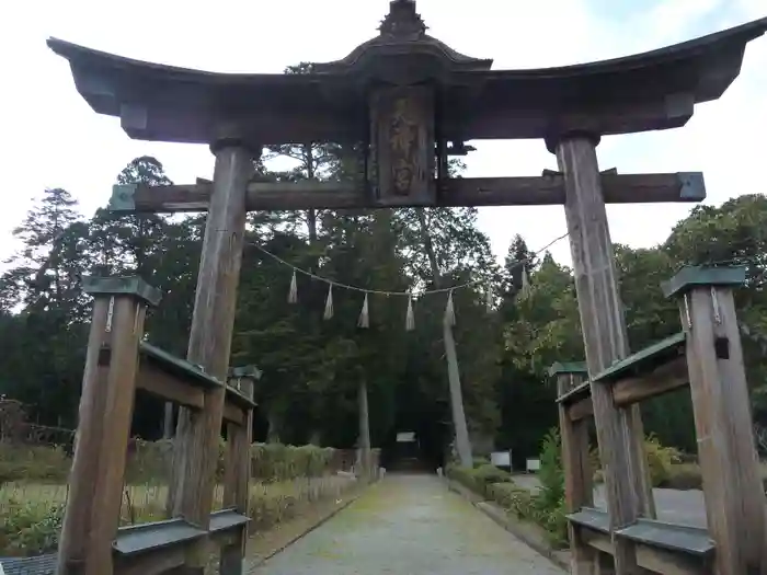 徳畑天神社の鳥居