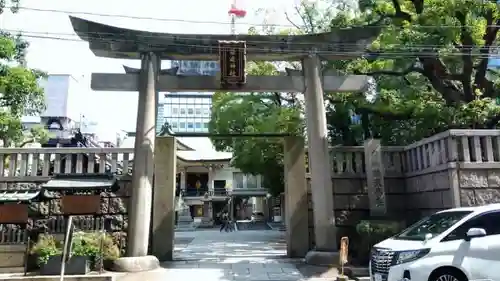 難波神社の鳥居