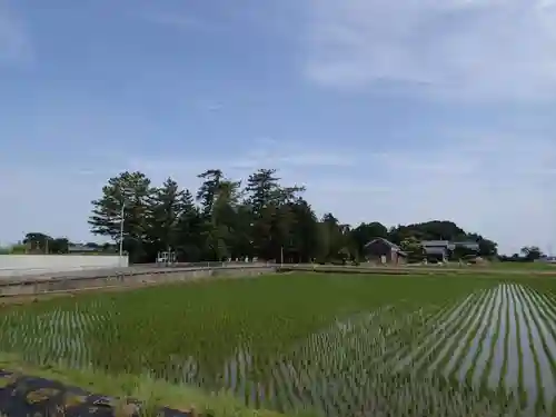 紀倍神社の周辺