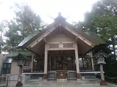 白石神社の本殿・本堂