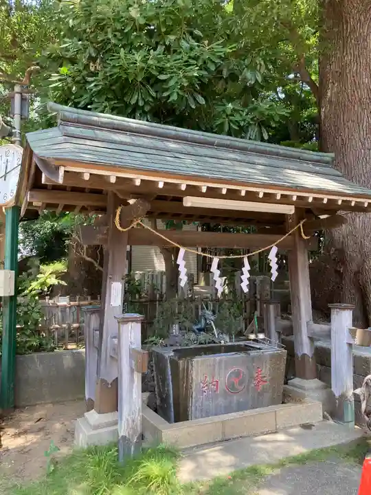 日枝神社の手水舎