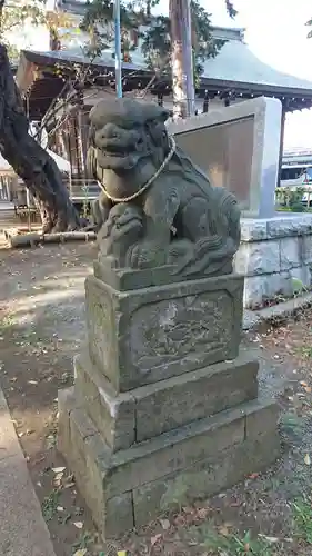 篠原八幡神社の狛犬