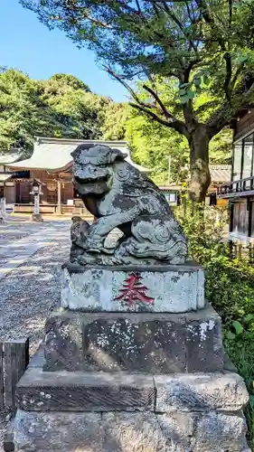 畑子安神社の狛犬