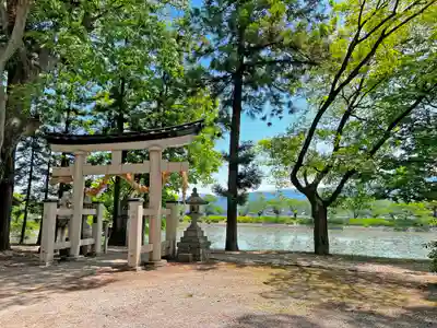 治田神社下の宮の鳥居