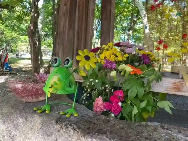 彌彦神社 (伊夜日子神社)の手水舎