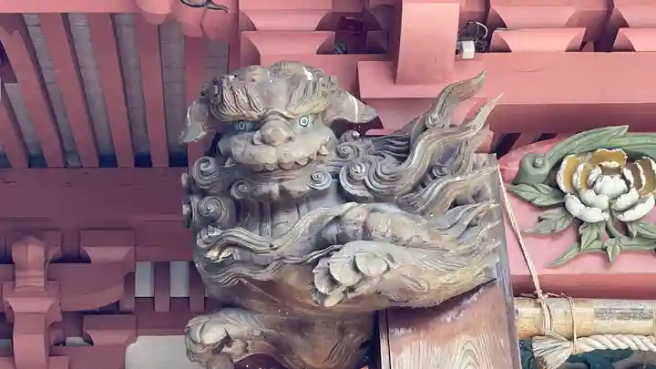 飯野川亀ヶ森八幡神社の芸術