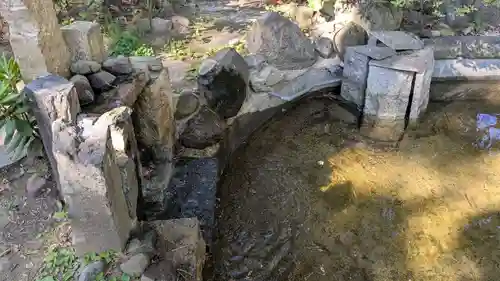 上川神社の庭園