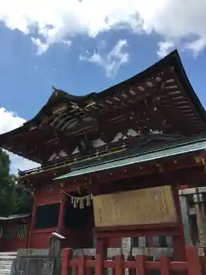 伊賀八幡宮の山門・神門