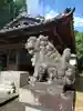 岩作御嶽山(御嶽神社)の狛犬