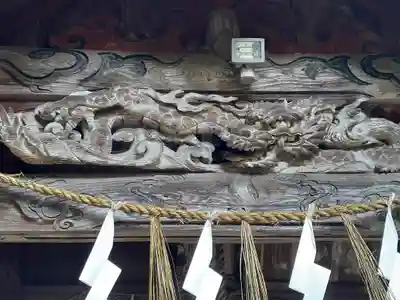 胎安神社の芸術