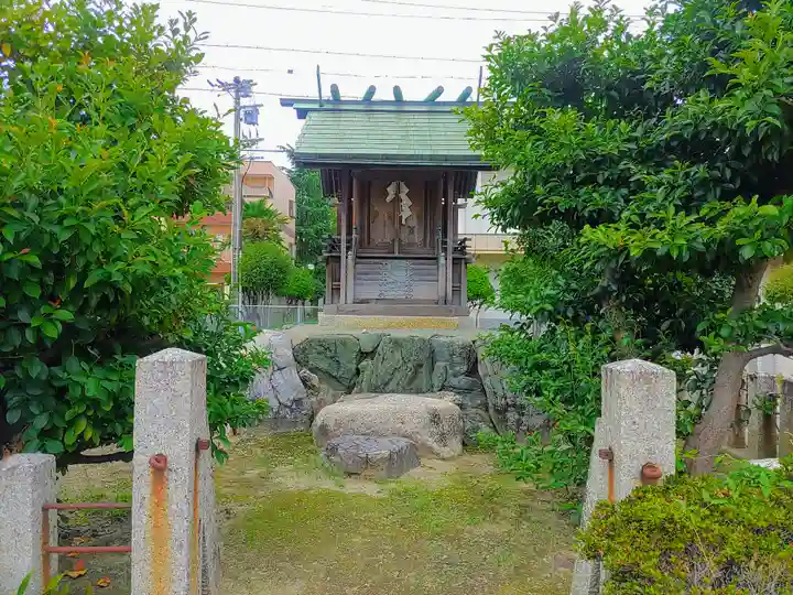 富田忠魂社の本殿・本堂