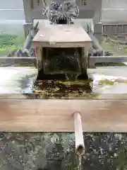 真清田神社の手水