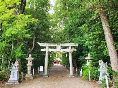 鴨神社の鳥居