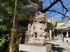 難波八阪神社の狛犬