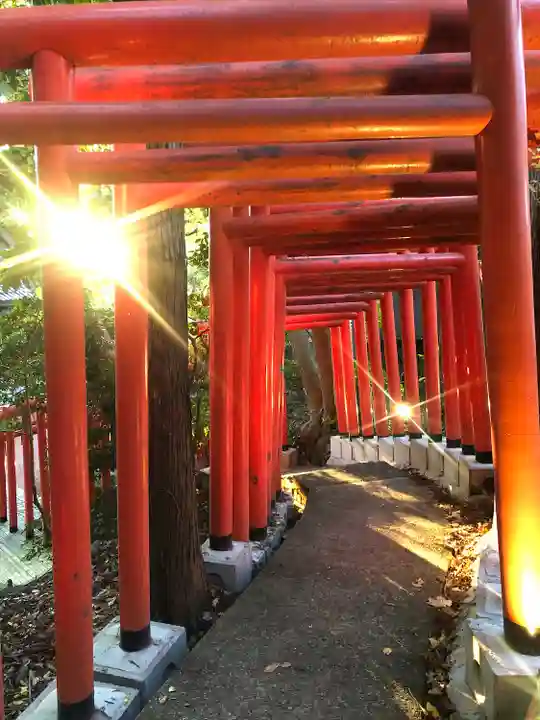 廣坂稲荷神社の鳥居