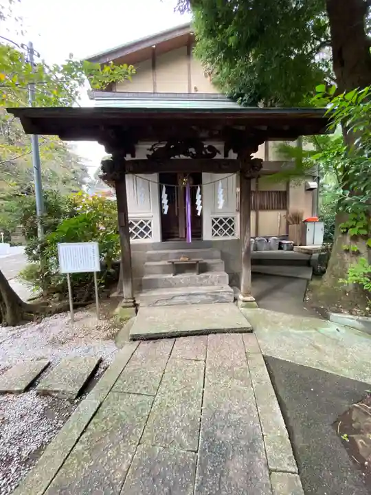 所澤神明社の末社・摂社