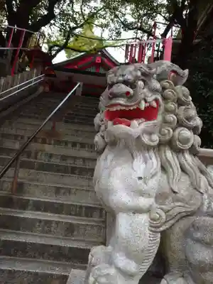 三田春日神社の狛犬