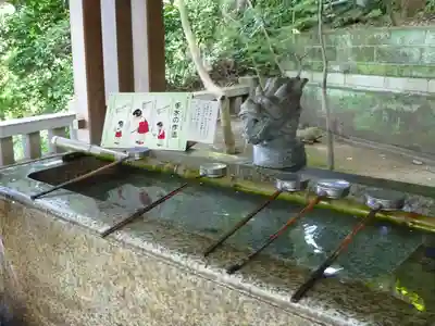 江島神社の手水舎