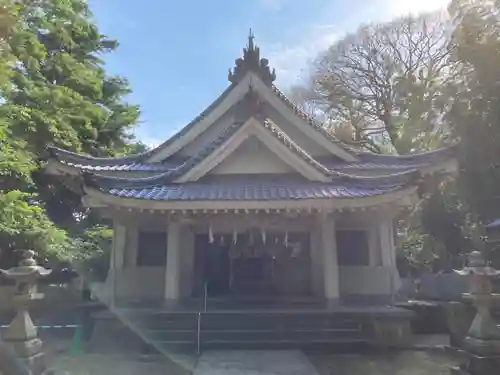 周敷神社の本殿