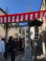 川越熊野神社の鳥居