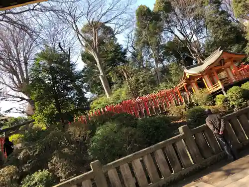 根津神社の末社