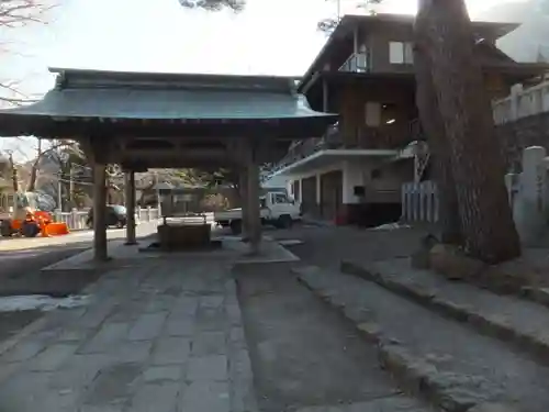 函館八幡宮の手水舎