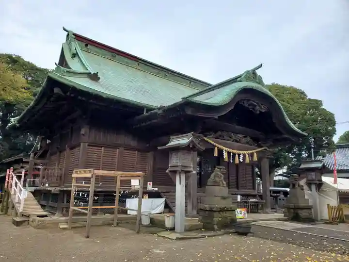 下総国三山 二宮神社の本殿・本堂
