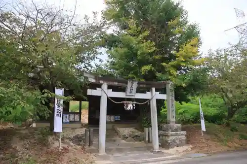 大六天麻王神社の鳥居