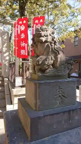 八雲氷川神社の狛犬
