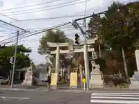 綿都美神社の鳥居