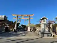難波大社 生國魂神社の鳥居