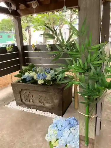 北広島市総鎮守　廣島神社の手水舎