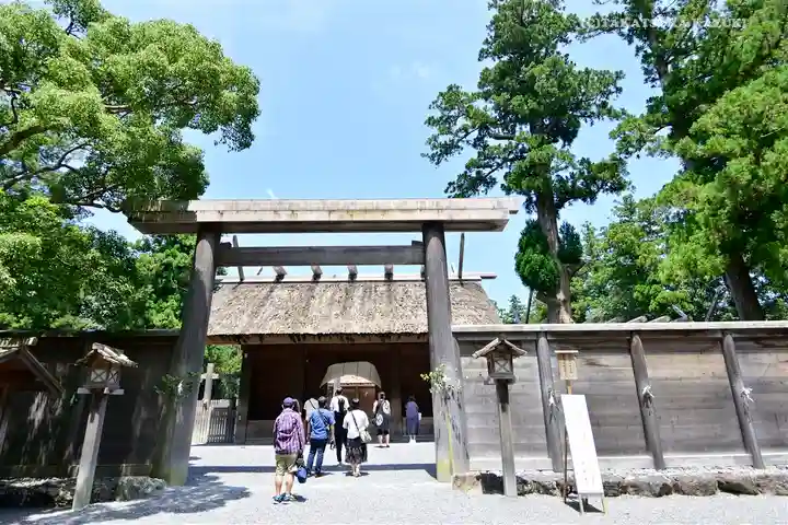 伊勢神宮外宮(豊受大神宮)の鳥居