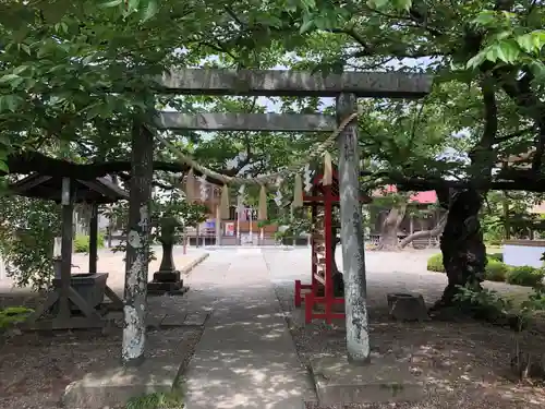 七郷神社の鳥居