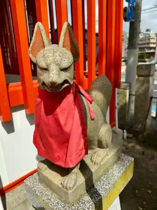 粟津天満神社の狛犬