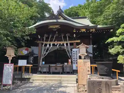 鎮守氷川神社の本殿・本堂