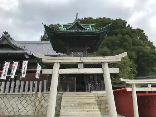 甲宗八幡宮の鳥居