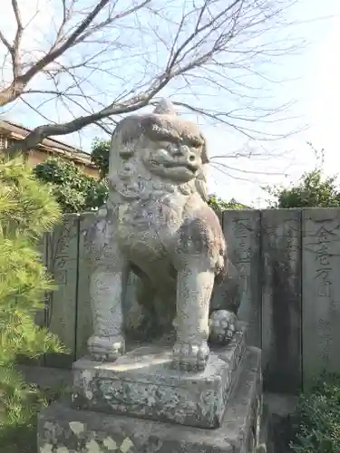 田村神社の狛犬