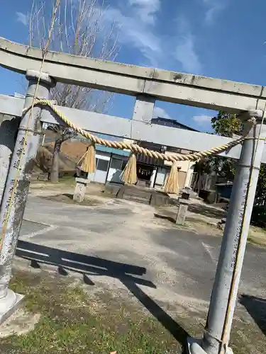 妙見神社の鳥居